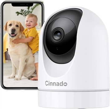 Камера відеоспостереження Cinnado WiFi 2K для хатніх тварин