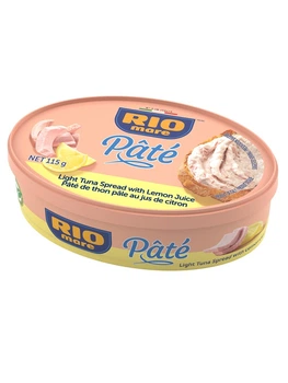 Паштет из тунца Rio Mare Pate Tuna with Lemon Juice с лимоном 115г