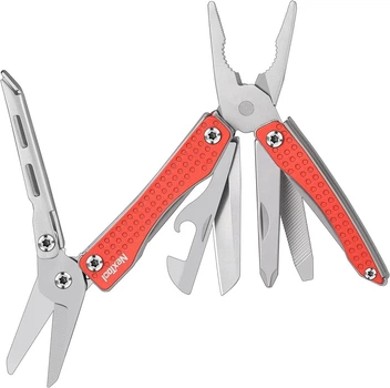 Мультитул NexTool Mini Flagship (NE20106) Multifunctional Pliers 11 в 1, Red