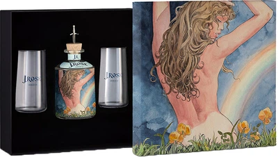 Джин J. Rose London Dry Artisan Gin JR04 0.7 л 43% + 2 келихи (8057711492022)