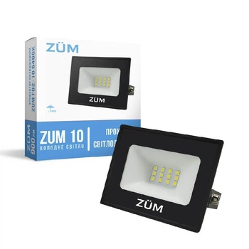Прожектор світлодіодний ЄВРОСВІТЛО ZUM F02-10 6400K (000058896)