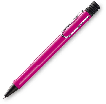 Ручка кулькова LAMY Safari рожева M16 чорний стрижень (4000866)