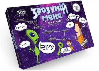 Настольная игра Danko toys Пойми меня (укр.) (DTG18U)