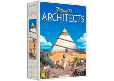 Настільна гра Repos Production 7 Чудес. Архітектори (7 Wonders: Architects) (франц.) + QR-код укр. правила (ARC-FR01)