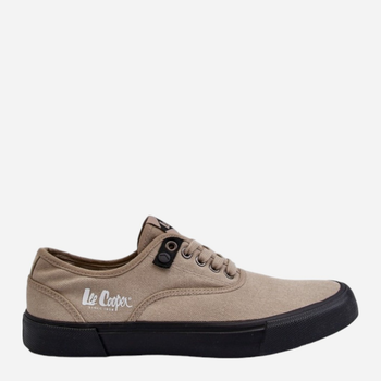 Tenisówki męskie materiałowe Lee Cooper LCW-24-02-2149 42 Beżowe (5904292133642)