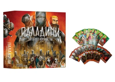 Настольная игра Lord of Boards Паладины Западного Королевства + набор промо карт (укр.) (LOB2115UA+1)
