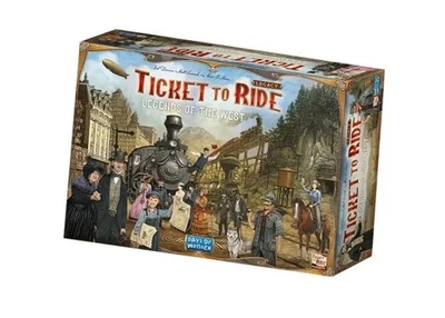Настольная игра Lord of Boards Билет на поезд. Наследие: Легенды Запада (Ticket to Ride Legacy: Legends of the West) (малая локализация - укр. правила) (TTR_WL)