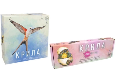 Настольная игра Ігромаг Крылья + Крылья. Фан Арт Пак (укр.) (STM910+1)