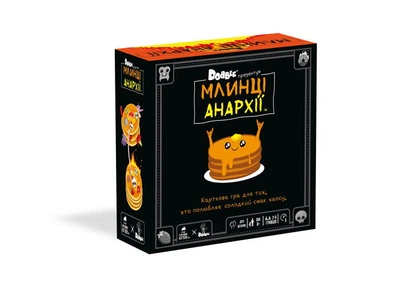 Настольная игра Rozum Доббль. Блины Анархии (Dobble Anarchy Pancakes) (укр.) (R060UA)