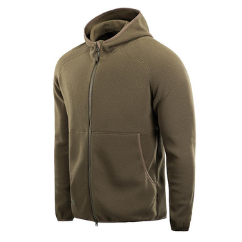 Военная кофта M-Tac Lite Microfleece Hoodie Army Olive 2XL