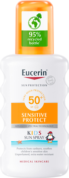 Сонцезахисний спрей для дітей Eucerin SPF50+ 200 мл (4005800027901)