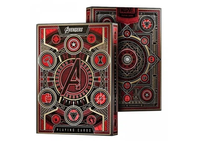 Карти United States Playing Card Company Карти гральні Theory11 Avengers (red) (PC_T11AVER)