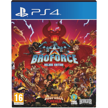 Игра Broforce Deluxe Edition для PS4 (диск Blu-ray)