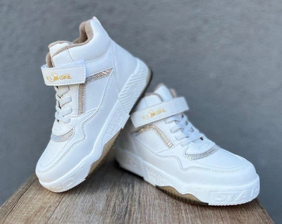 Дитячі демісезонні черевики для дівчинки Weestep White 29 р, білі