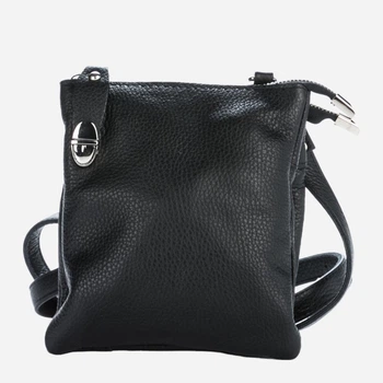 Сумка планшет через плечо женская из натуральной кожи маленькая ARTiS Bags 2028 703 Черная (6501013533)