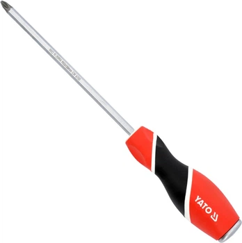Отвертка крестовая ударная YATO "Philips" PH2 х 150 мм (YT-25994)