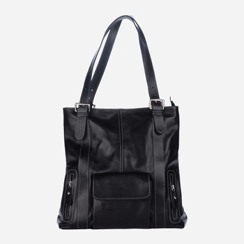 Сумка шопер жіноча з натуральної шкіри ARTiS Bags 442 4620 Черная (6501013919)