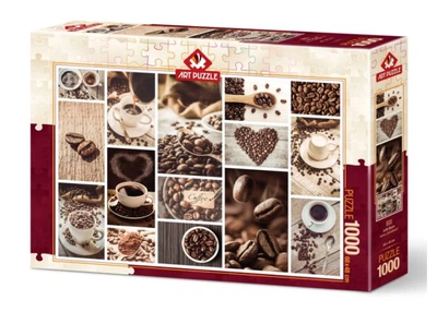 Пазл ART PUZZLE Кавові зерна, колаж, 1000 ел. (5233)