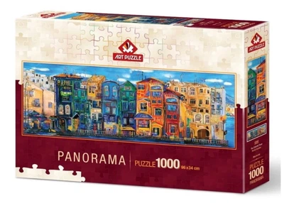 Пазл ART PUZZLE Кольорове містечко, 1000 ел. (панорама) (5350)