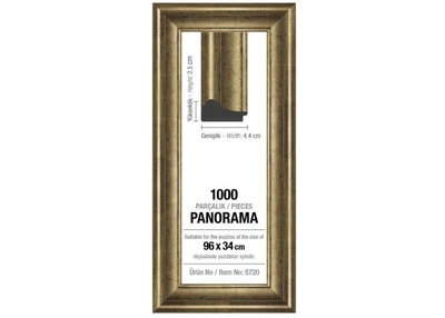 Пазл ART PUZZLE Рама для пазлов 1000 эл. (панорама) (43 мм) (серебряная) (5720)