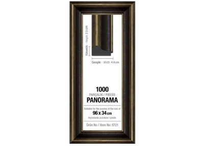 Пазл ART PUZZLE Рама для пазлів 1000 ел. (панорама) (43 мм) (чорна) (5721)