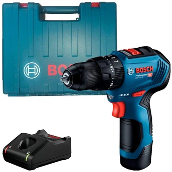 Бесщеточный шуруповерт Bosch Professional GSR 12V-30 + 1 акб GBA 12V 2 Ah + з/у GAL 12V-40 + чемодан (06019G9002+1600Z0002X+1600A019R3)
