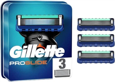 Сменные картриджи для бритья (лезвия кассеты) мужские Gillette Fusion Proglide 5 лезвий 3 шт