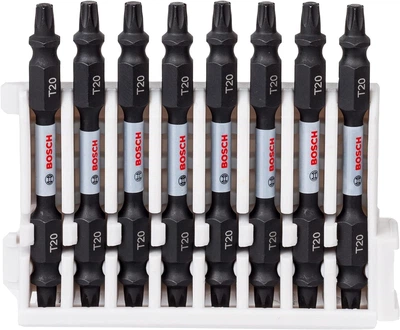 Набор ударных двусторонних бит Bosch Impact Control Torx, 65 мм, 8 шт (2608522339)