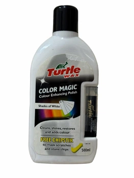 Поліроль з восковим олівцем 500мл біла color magic plus Turtle Wax