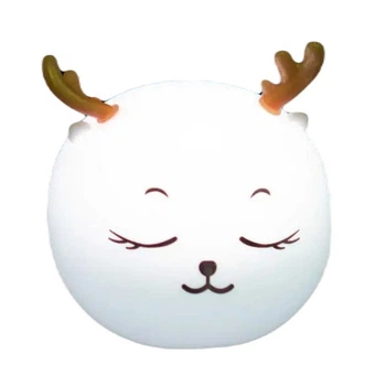Нічний світильник силіконовий Олень Light Deer з акумулятором (3_05313)