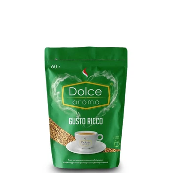 Кава розчинна сублімована Dolce Aroma 60г