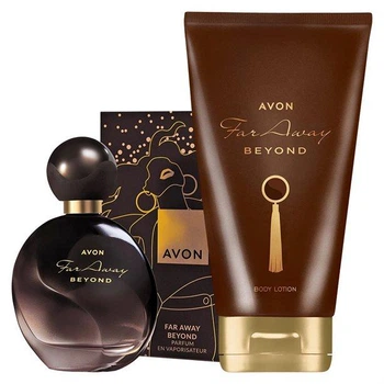 Парфюмерно-косметический набор Avon Far Away Beyond для нее (Фар авей бейонд)