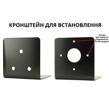 Усиленный выключатель массы 500А с кронштейном для установки