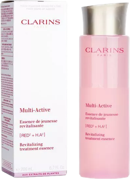 Lotion do twarzy Clarins Multi-Active Renewing Treatment Essence rewitalizujący 200 ml (3666057023767)