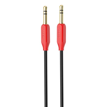 Кабель AUX Hoco UPA11, Jack 3.5 to Jack 3.5, 1m, черный