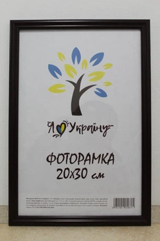 Фоторамка 20Х30, вишневая, 1515-х054-2 б/з, СКЛО +КАРТОН