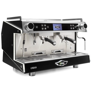 Мультибойлерная двухпостовая кофеварка Wega URBAN EVD/2 NERO OPACO (01EVDP2BC30004)