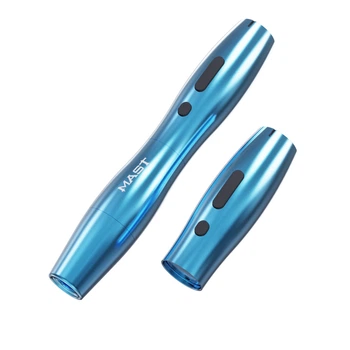 Модульная машинка для татуажа со сменным блоком батареи Mast P20 WQP-020 Blue