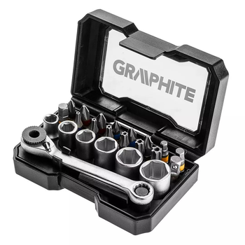 Końcówki wkrętakowe GRAPHITE 24 szt. 56H610 (5902062024466)