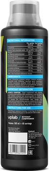 Spalacz tłuszczu VPLab LipoJets Carnitine 500 ml Lime Tea (5060255352120)