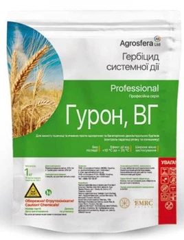 Гербіцид Agrosfera Гурон 1 кг, трибенурон-метил, 375 г/кг + тифенсульфурон-метил, 375 г/кг