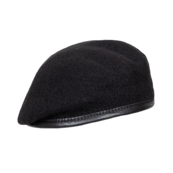 Бере безшовний MFH Commando Beret Чорний 56