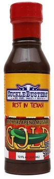 Соус барбекю SuckleBusters Spicy Jalapeno Mustard BBQ Sauce горчичный и халапеньо 354 мл