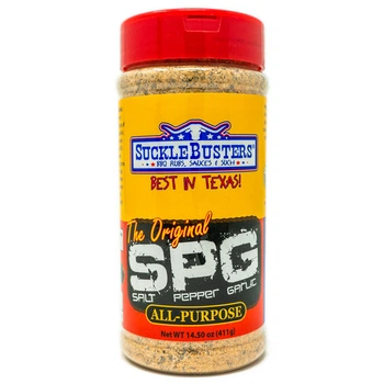 Приправа SuckleBusters SPG Salt Pepper Garlic - All-Purpose для барбекю универсальная 411 г