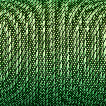 Паракорд neon green/black PATTERN #609 (462|016) Paracord 550 (30 метрів)