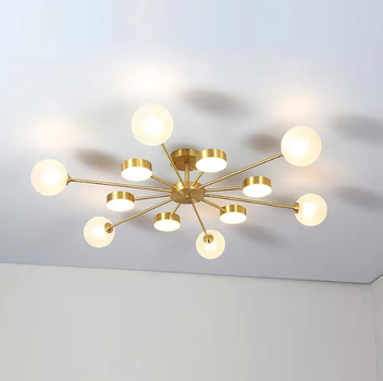LED-Люстра Яскрава, Золота 10шт