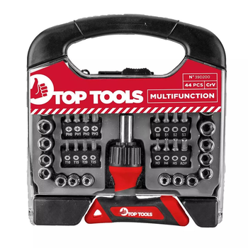 Набір насадок Top Tools з держателем 44 шт. 39D200 (5902062035769)