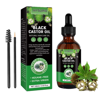 Ямайское черное касторовое масло для роста и питания волос и массажа Jamaican Black Castor Oil 60 мл