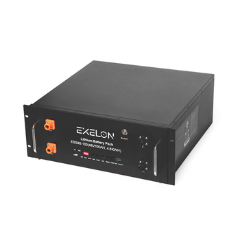 Аккумуляторная батарея Exelon LiFePO4 48V 100AH 4800Wh, BMS 100A, (482х450х177), 43,5kg 6000 циклов