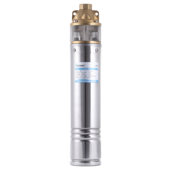 Свердловинний насос VODOMET вихровий 4SKM-100 750Вт Hmax 62м 2.7м³/год Ø100мм з верхнім парканом води (VO0010)